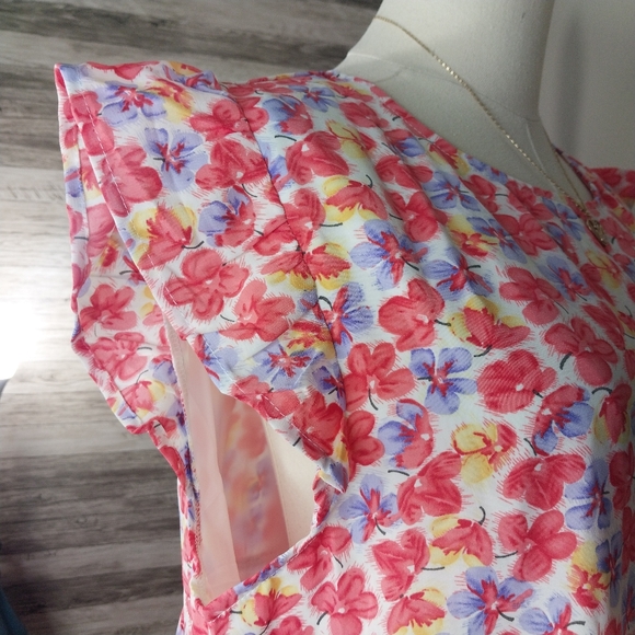 Kirundo Spring Dress Size Large Floral Colorful - Picture 6 of 15